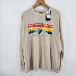 Chemistry Men's XL Long Sleeve T-Shirt Telluride Colorado NWT